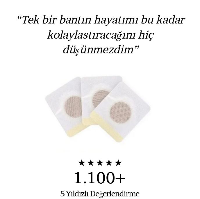 Olera™ Slim Patch – Termal Aktivasyonlu Bölgesel İnce Göbek Bandı
